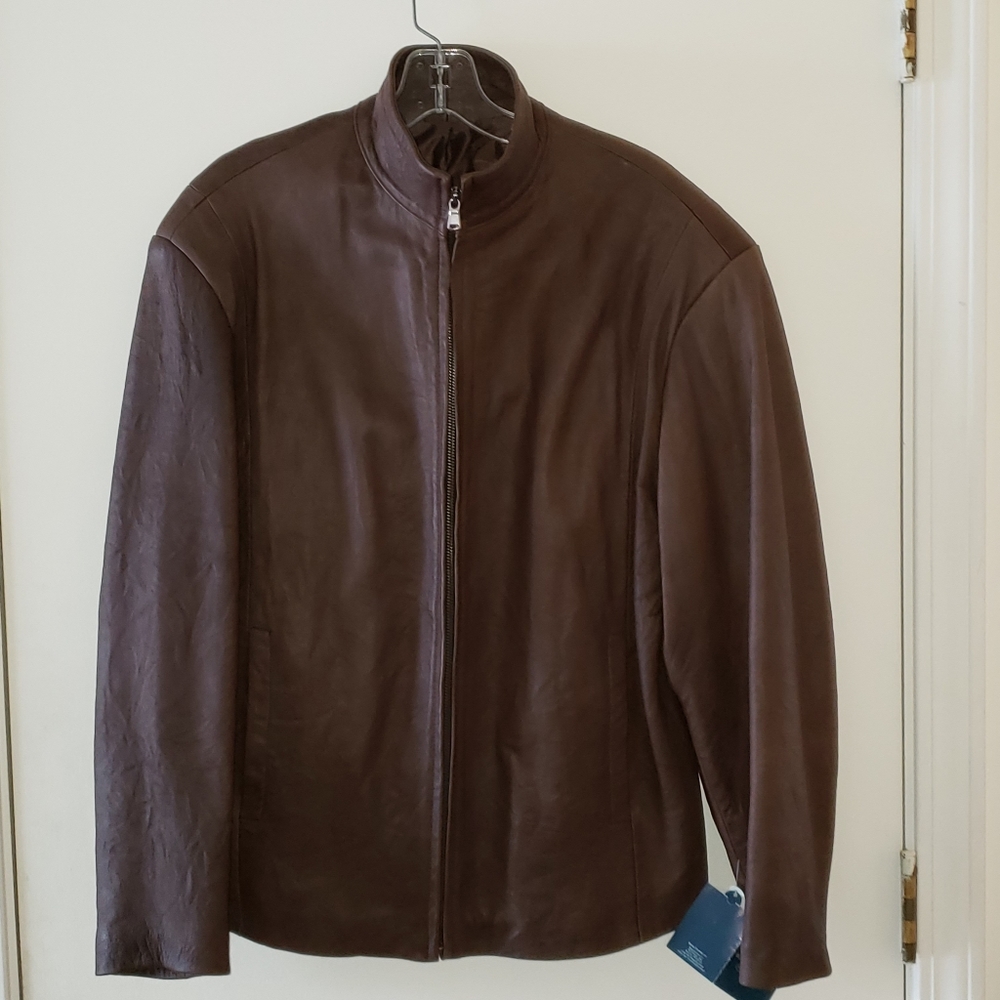 Bottega Fiorentina men's leather jacket sz medium